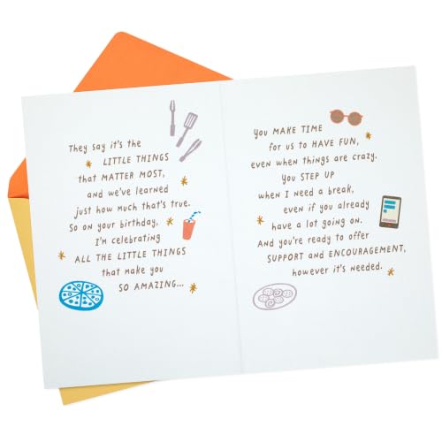 Hallmark Birthday Card for Husband - All the Little Things