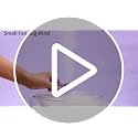 PADONISE Ultra Mini Handheld Fan - 6 Speed Portable USB Rechargeable