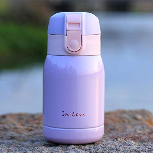 Redson Mini 7 oz Stainless Steel Water Bottle - Leakproof Insulated Tumbler for Kids & Adults