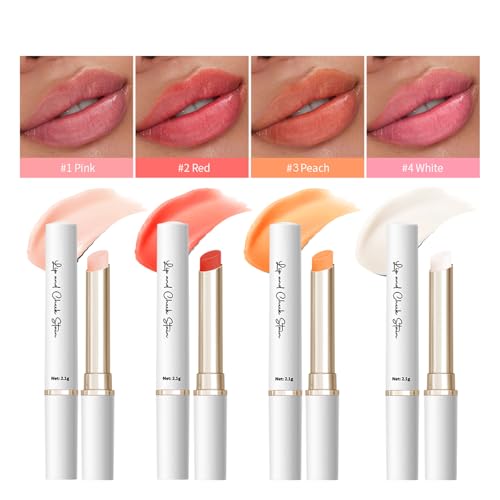 BERALLOYE 2PCS pH Color Changing Lip Balm & Cheek Tint Set