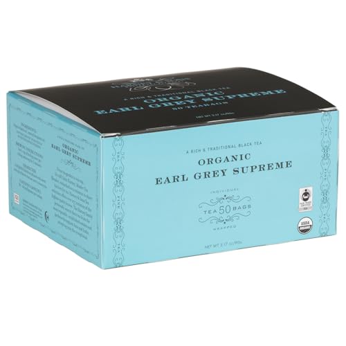 Harney & Sons Organic Earl Grey Supreme Tea Bags - 50 Count