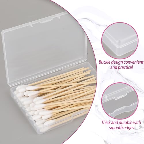 KALIONE 3-Piece Portable Travel Cotton Pad Holder Set