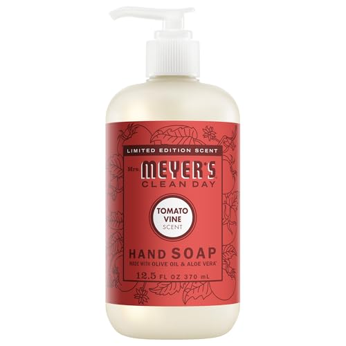 Mrs. Meyer's Clean Day Liquid Hand Soap, Tomato Vine, 12.5 Fl Oz