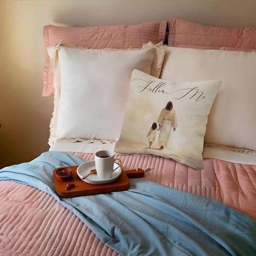 Christian Decorative Pillow Covers 18x18 - Cotton Couch Covers