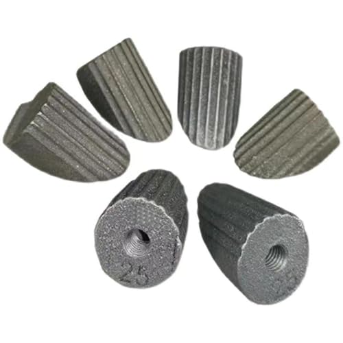 4 Pack Bike Stem Wedge Nut Replacement Adapter with M8 Thread Connector for Bicycle Stem Bolt Expander Electric Bikes Road City in Chrome Cruiser 22.2mm + 25.4mm