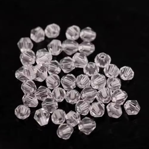 500pcs 4mm Austrian Bicone Crystal Glass Beads for Jewelry Making