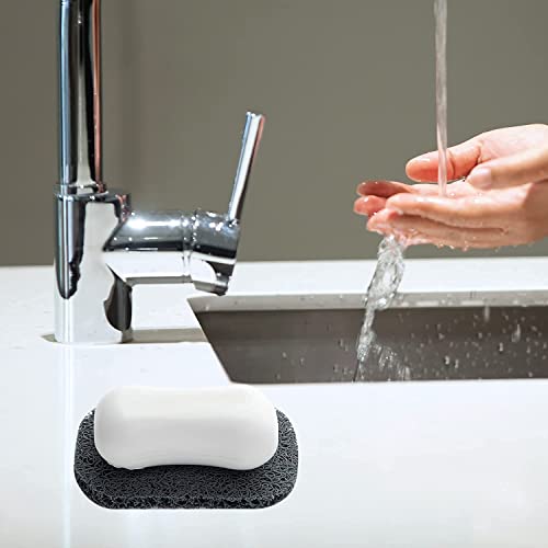 8-Color Soap Saver Pads for Bar Soap - Self-Draining Soap Holders