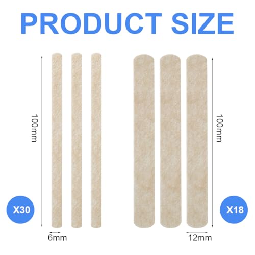 48 Strips Skin Closure 2 Sizes Adhesive Wound Closures Strips Breathable Strip for Closing Small Cuts Wounds