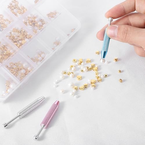 JJUNW 3Pcs Piercing Ball Grabber Tool - Stainless Steel Piercing Removal & Jewelry Changing Kit