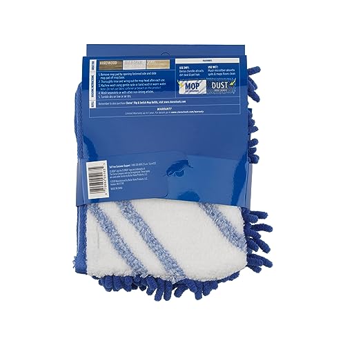 Clorox Ready Flip Mop Refill Pad - Machine Washable Dual-Sided