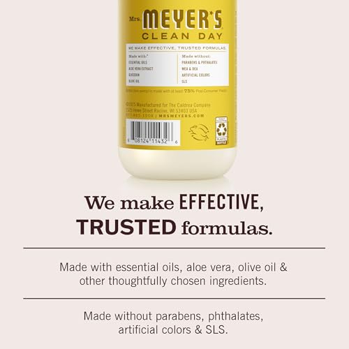 Mrs. Meyer's Clean Day Liquid Hand Soap, Daisy Scent, 12.5 Fl Oz