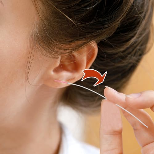 Ear Hole Cleaner Floss - 180 Pcs Disposable Piercing Care Kit