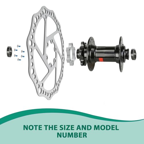 160mm Bike Disc Brake Rotor, Stainless Steel Bicycle Rotors with Anti-Slip 6 Bolts Fit for Road Bike Mountain Bike BMX