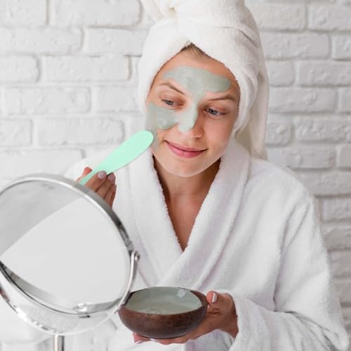 Mozeat Lens 5Pcs Plastic Face Mask Spatula Set for Skincare and Lotion