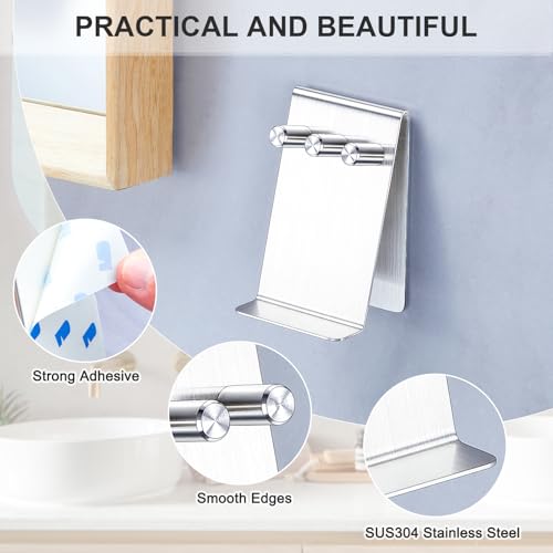 YAYINLI Electric Toothbrush Head Holder, Wall-Mounted or Tabletop Stand