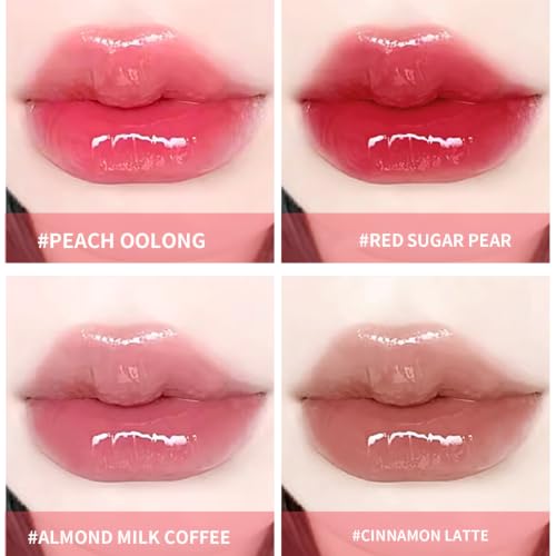 BLUE LOVE Jelly Gloss Lipstick Set 2-Piece Hydrating Lip Balm
