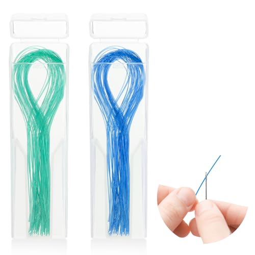 Dental Floss Threader for Braces, Bridges and Implants, 200 Count