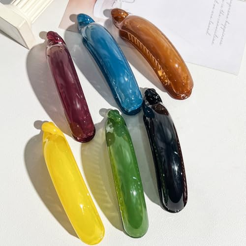 TODDER 6-Pack Banana Clips for Women Non-Slip Hair Clips