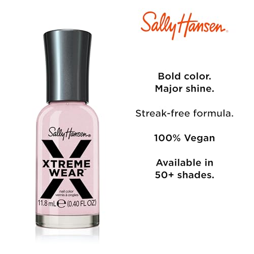 Sally Hansen Xtreme Wear Nail Polish Rose Water Light Blush Pink