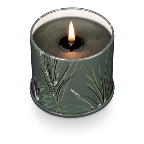 Illume Balsam & Cedar Candle Tin - 11.9 oz Holiday Scent with Soy Wax