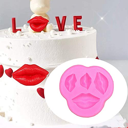 Lip Fondant Mold Silicone Candy & Cake Decoration Molds - Valentine's Day & Party