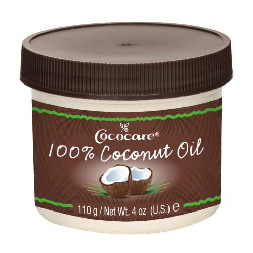 Cococare 100% All Natural Coconut Oil for Skin and Hair Moisturizer, 4 oz