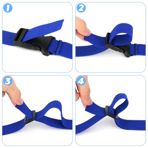 Adjustable Towel Bands for Beach & Cruise Chairs - 4 Pack