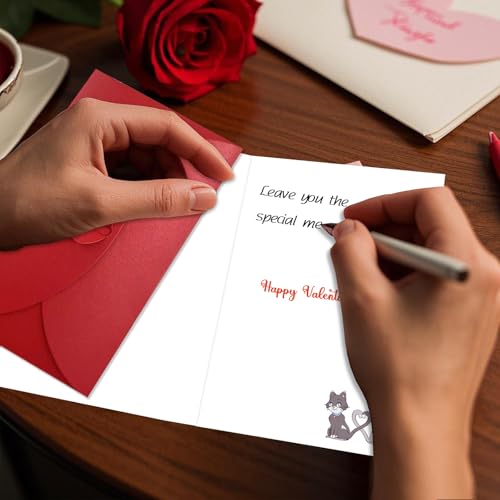Funny Valentine's Day Card with Envelope - Witty Humor for Him & Her
