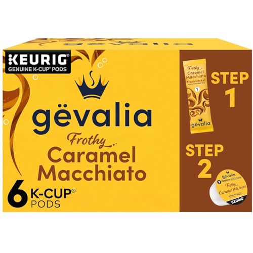 Gevalia Caramel Macchiato & Cappuccino K-Cup Variety Pack - 12 Count
