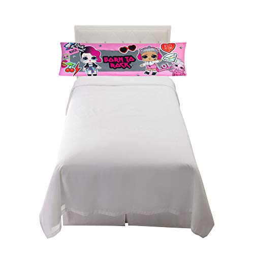 LOL Surprise Body Pillow Cover, 54 in x 20 in, Super Soft Microfiber