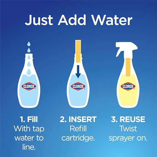 Clorox Multi-Purpose Disinfecting Cleaner Refill Cartridges, 2 Count