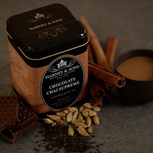 Harney & Sons Chocolate Chai Supreme Black Tea - 4 oz Loose Leaf