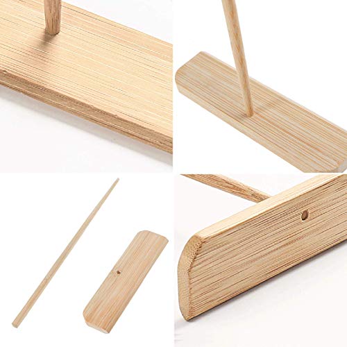 Wooden Crepe Spreaders - 2 Pack Pancake Batter Tools