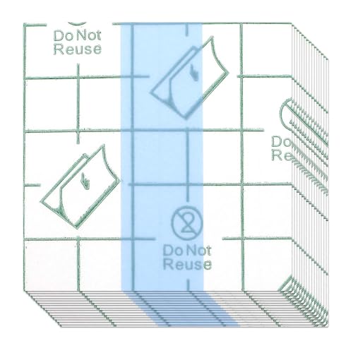 200 Pcs Transparent Stretch Adhesive Bandage, Waterproof Clear Adhesive Bandages, Aftercare Clear Film Dressing Bandages, Second Skin Tattoo Cover Wound Over for Tattoo Aftercare 1.96¡¿1.96