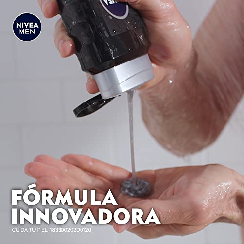 NIVEA MEN Active Clean Charcoal Body Wash 16.9 oz
