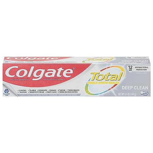 Colgate Deep Clean Toothpaste 5.1 oz Anticavity & Sensitivity Relief