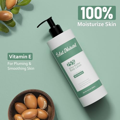 Éclat Naturel Shea Butter Body and Hand Lotion with Vitamin E