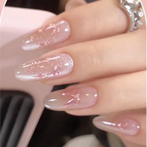 5D Embossed Valentine Nail Stickers Rose Gold Heart Bow Decals