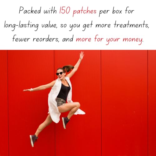 Vibe Pimple Patches 150 Count - Hydrocolloid Acne Spot Stickers