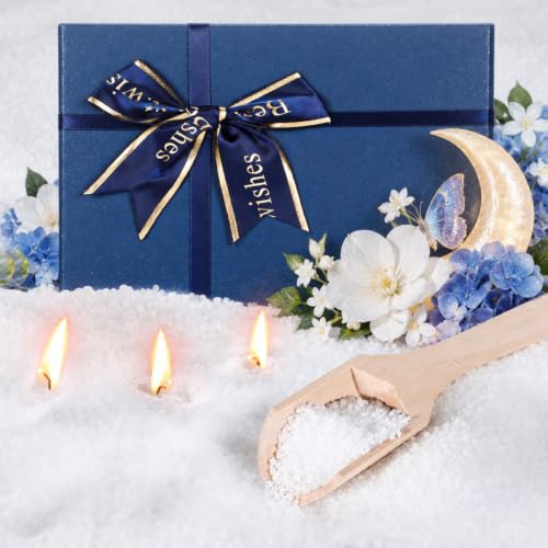 Pearled Scented Candle Kit with Wicks & Wooden Spoon - Summer Night Variation
