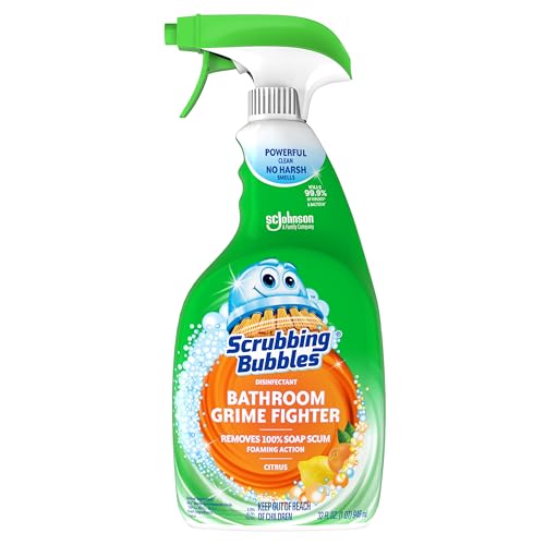 Scrubbing Bubbles Citrus Bathroom Cleaner Spray, 32oz