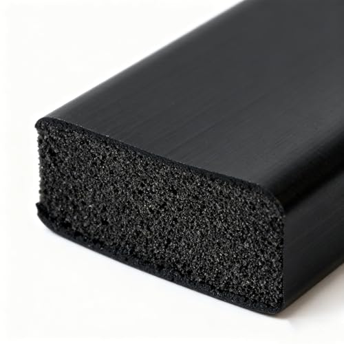 Silicone Squeegee Replacement Blades – 4 Rolls, Streak-Free Cleaning