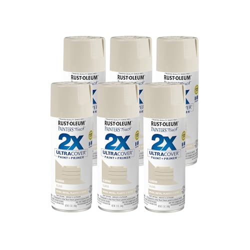 Rust-Oleum 334023-6PK Painter's Touch 2X Ultra Cover Spray Paint, 12