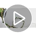 Natural Jute Twine Ribbon with Leaves - 2PCS 33ft for Crafts & Decor