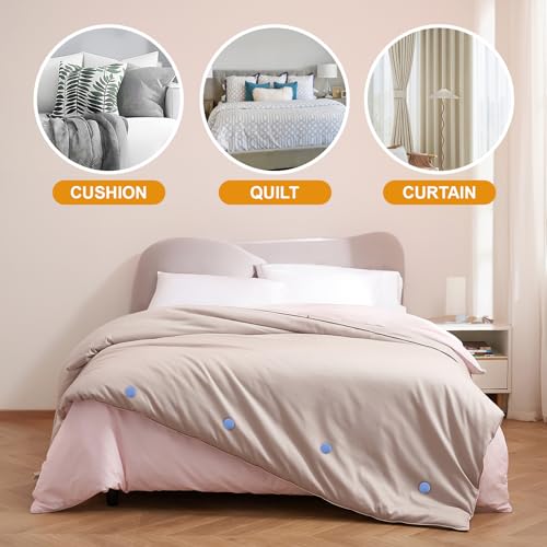 20 Duvet Cover Clips - Comforter Pins Fasteners, Easy Install
