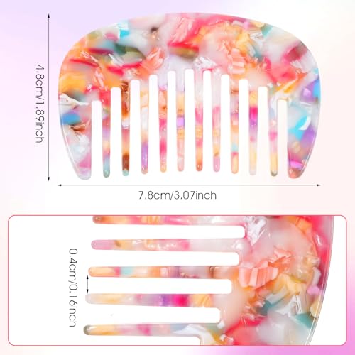 Mabor Wide Tooth Hair Comb Anti-Static Pocket Size Detangling Comb