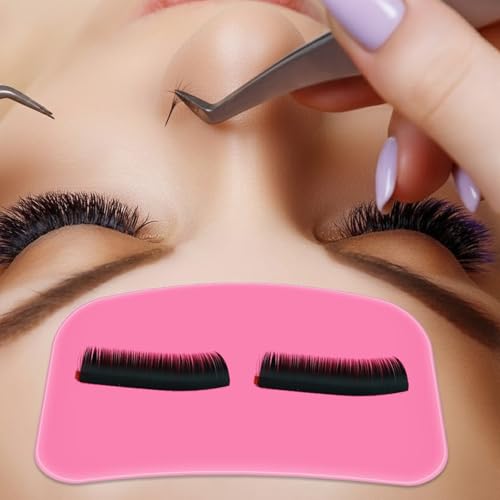4PCS Silicone Lash Pad Reusable Eyelash Extension Holder Pallet