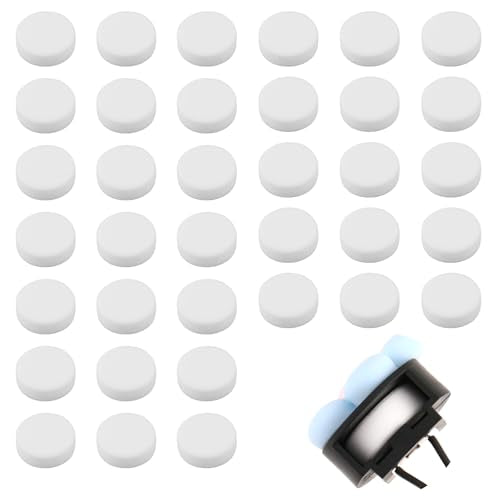 60 Cotton Refill Pads for Car Air Freshener Clips - Unscented