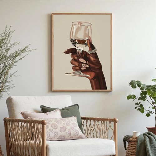 African American Women Poster 12x16in Black Girl Wall Art