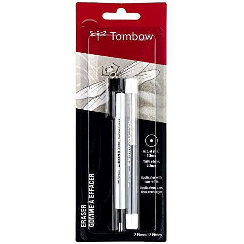 Tombow Mono Zero Eraser Value Pack - Round & Rectangle Tips